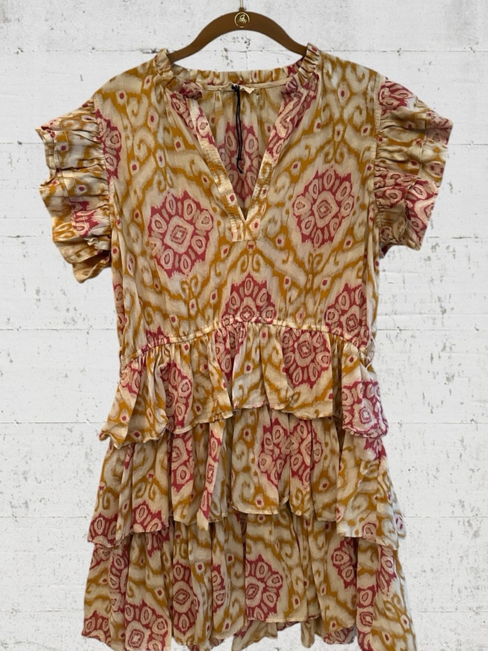 ELAN RUFFLE DRESS MEDIUM